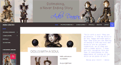 Desktop Screenshot of ankie-doll-art.com