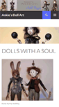 Mobile Screenshot of ankie-doll-art.com